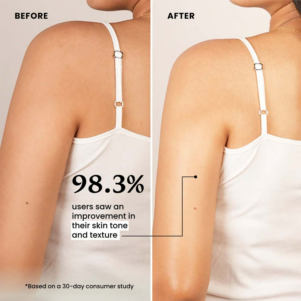 Foxtale Brightening Body Wash With Glycolic Acid & Niacinamide For Glowing Skin