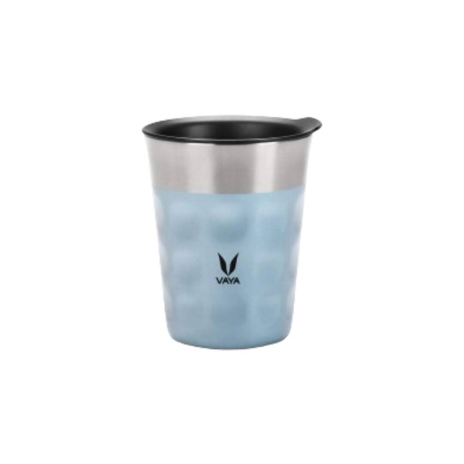 Vaya Popcup Insulated Coffee Mug Tumbler With Lid - 250 ml (Blue) Hover Image