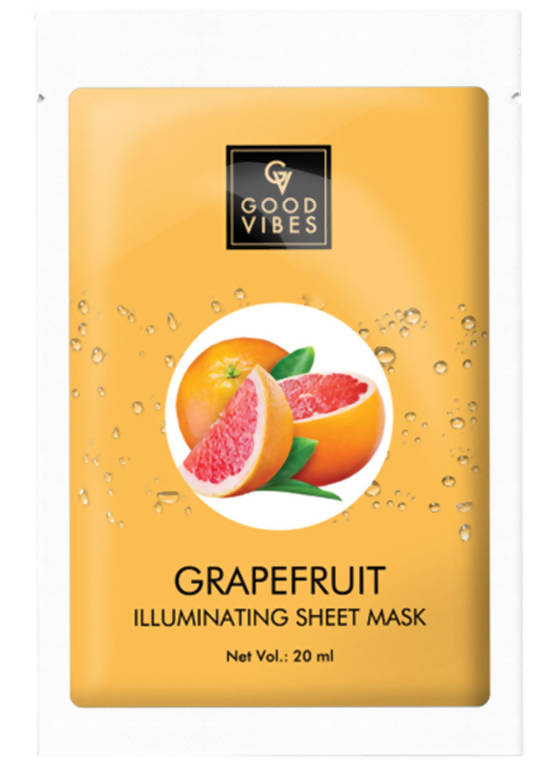 Good Vibes Grapefruit Illuminating Sheet Mask Hover Image