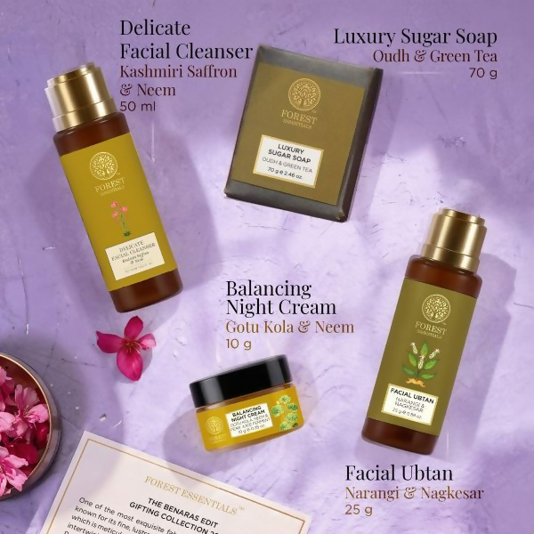 Forest Essentials Heritage Skin Renewal Ritual Gift Box Main Image