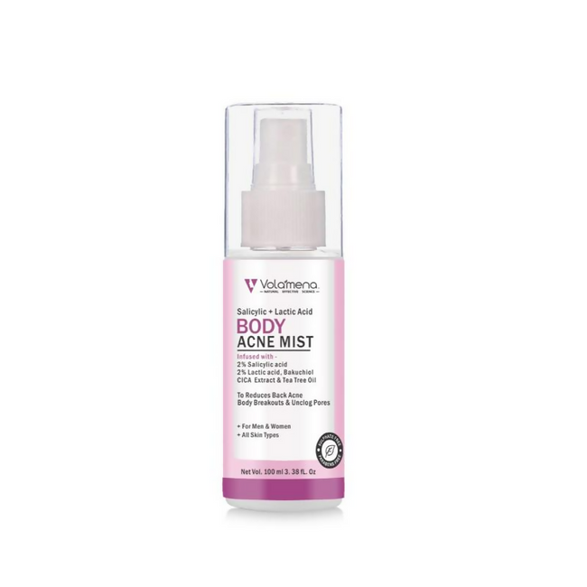 Volamena Body Acne Mist With Salicylic & Lactic Hover Image