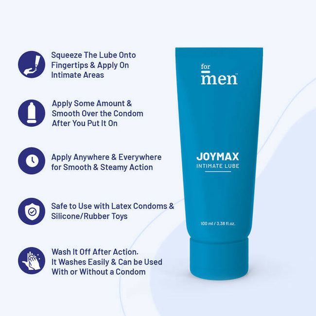 ForMen JoyMax Intimate Lube Gel with Strawberry Flavor Main Image