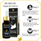 Volamena Argan & Vetiver Premium Beard Oil