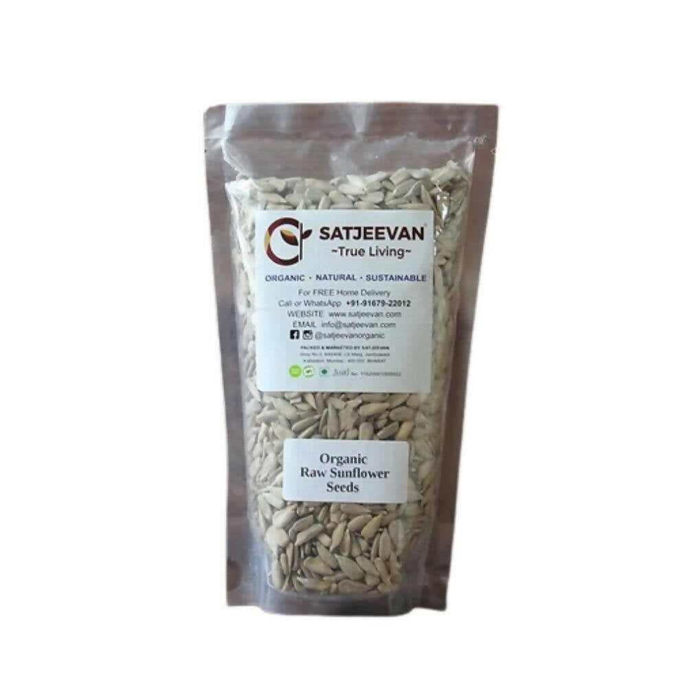 Satjeevan Organic Raw Sunflower Seeds