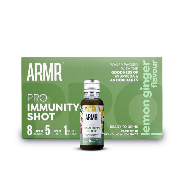 ARMR Pro Immunity Shot Lemon Ginger Flavour Hover Image