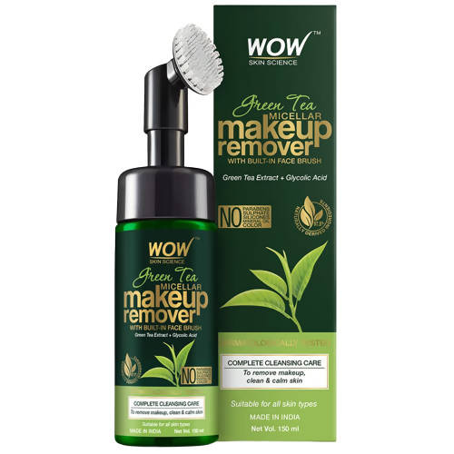 Wow Skin Science Green Tea Makeup Remover Hover Image