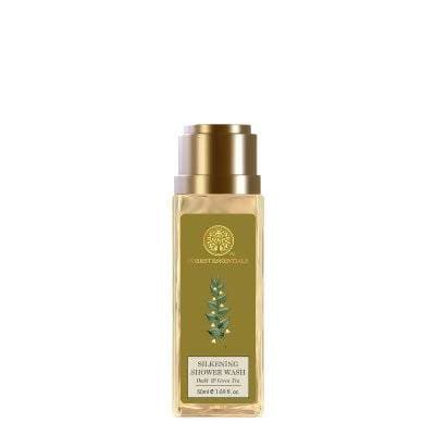 Forest Essentials Travel Size Silkening Shower Wash Oudh & Green Tea Hover Image
