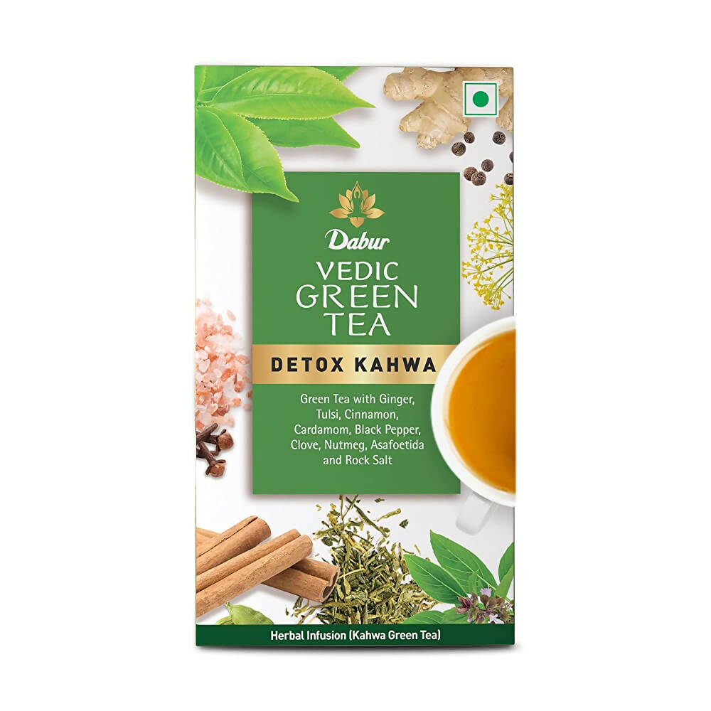 Dabur Vedic Green Teabags - Detox Kahwa
