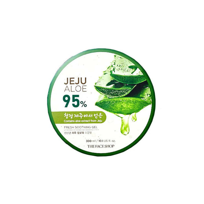 The Face Shop Jeju Aloe Fresh Soothing Gel - Korean Skincare Hover Image