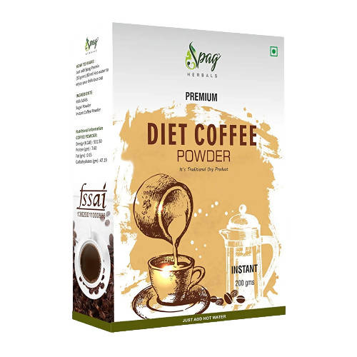 Spag Herbals Premium Instant Diet Coffee Powder Hover Image