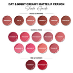 Parul Garg Beauty Day & Night Creamy Matte Lip Crayon - Boss Babe 45
