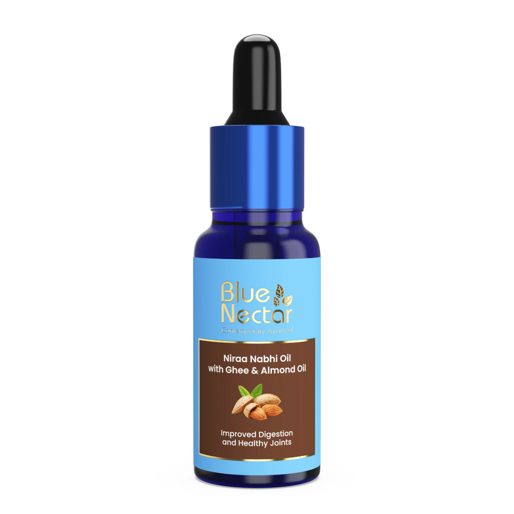 Blue Nectar Nabhi Oil With Pure Ghee & Almond Oil
