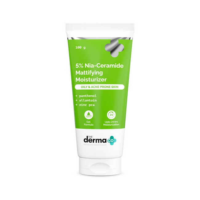 The Derma Co 5% Nia-Ceramide Mattifying Moisturizer Hover Image
