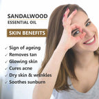 Skiura Nature 100% Natural Sandalwood Essential Oil