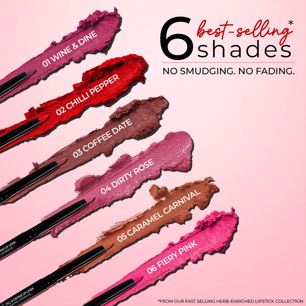 Just Herbs Fill & Define Lip Liner - Caramel Carnival