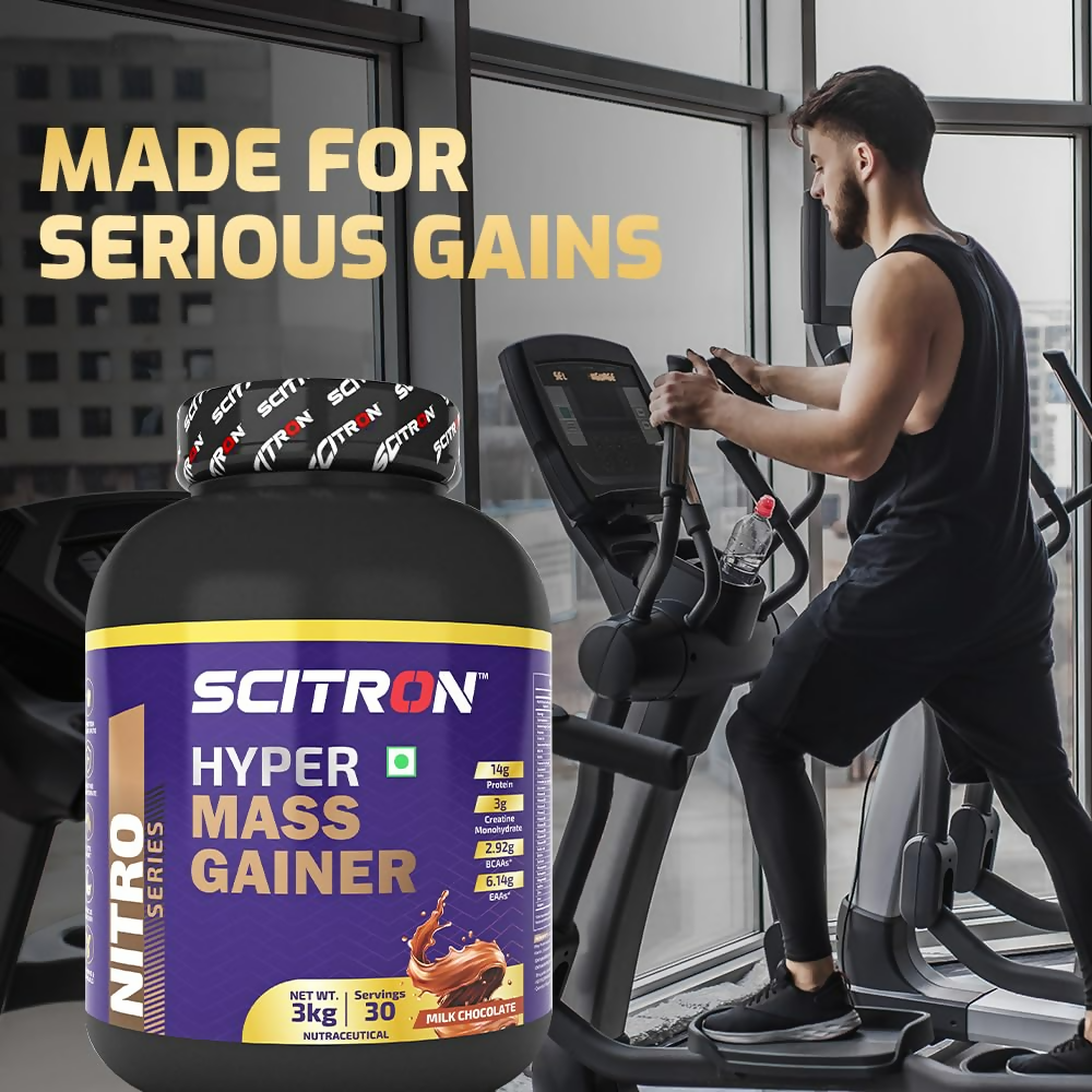Scitron Nitro Series Hyper Mass Gainer Milk Chocolate