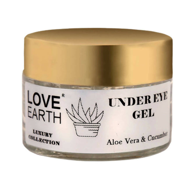 Love Earth Under Eye Gel - Aloe Vera & Cucumber Hover Image