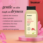 Inatur Rose and Geranium Lotion