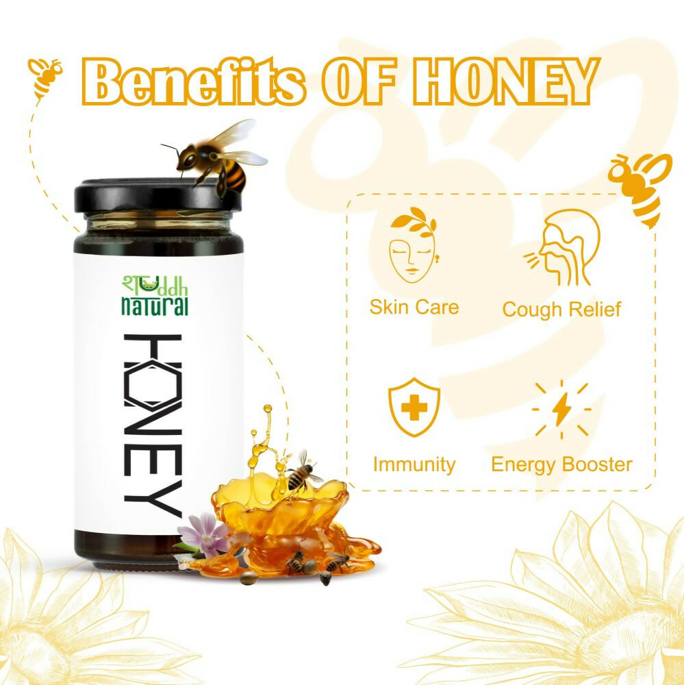 Shuddh Natural Ubtan Based Herbal Gulal, Ayurvedic Thandai Powder, Honey | Holi Gift Hamper