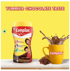 Complan Nutrition and Health Drink Royale Chocolate Jar - Flavourful Nutritious Drink, 100% Milk Protein, Improves Childrens Immune System