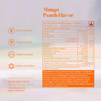 Wellbeing Nutrition Beauty Korean Marine Collagen Peptides-Mango Peach Flavor