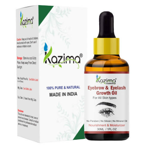 Kazima Eyebrow & Eyelash Growth Oil Hover Image