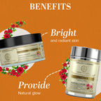 Khadi Natural Rose & Papaya Face Scrub + Sandal & Rose Face Pack