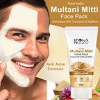Globus Naturals Anti Acne Multani Mitti Face Pack, For Oily & Acne Prone Skin