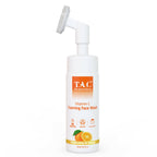 TAC - The Ayurveda Co. Vitamin C Foaming Face Wash for Face Brightening, Clean & Glowing Skin for Women & Men