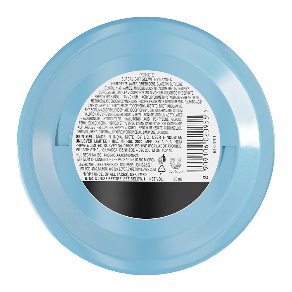 Ponds Hydra Miracle Super Light Gel With Hyaluronic Acid & Vitamin C