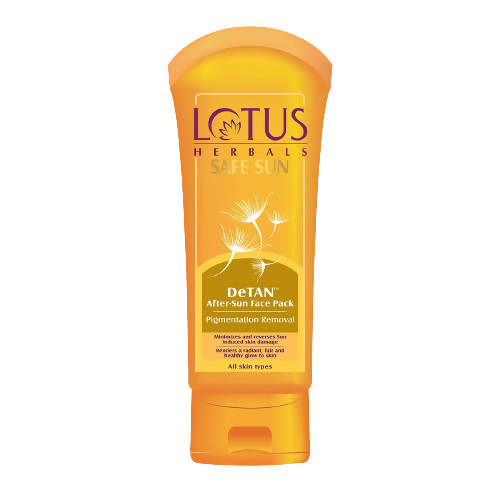 Lotus Herbals Safe Sun DeTan After-Sun Face Pack Hover Image