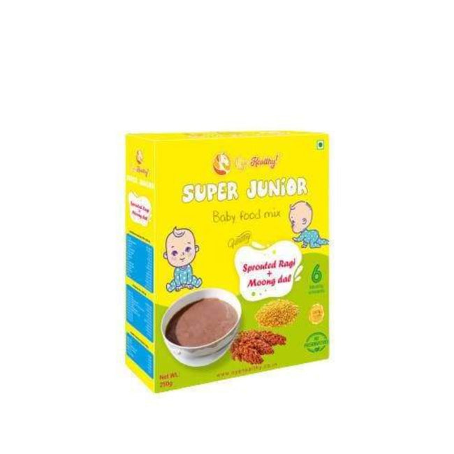 Oye Healthy Baby Food Sprouted Ragi Moong Dal Mix Hover Image