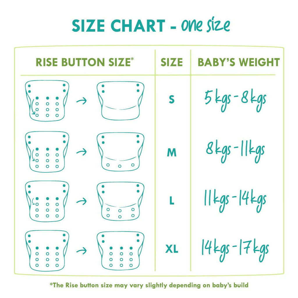 Kindermum Nano Pro Aio Cloth Diaper (With 2 Organic Inserts And Power Booster)-Polka For Kids