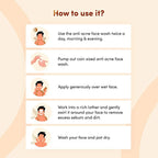 Man Matters Clean Oil Control Face Wash For Men With % Salicylic & Glycolic Acid