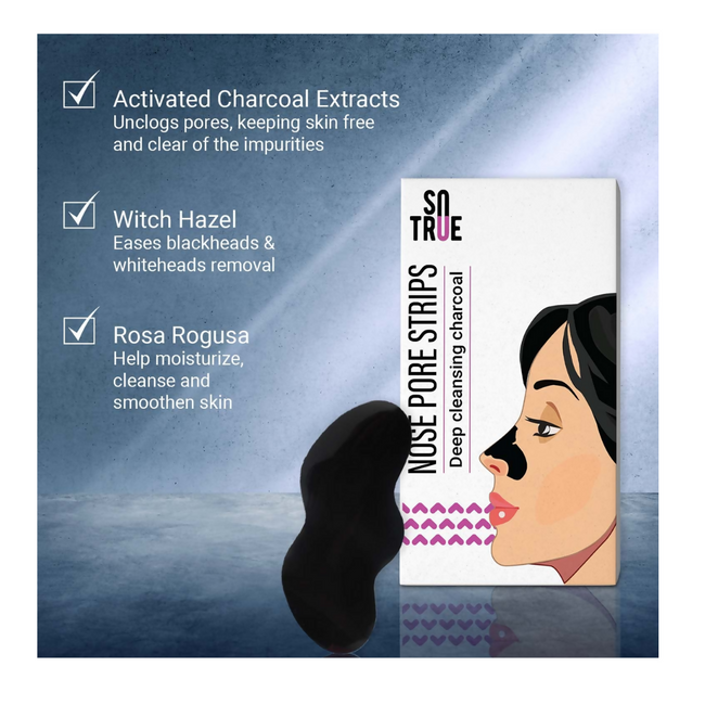 Sotrue Charcoal Nose Pore Deep Cleansing Strips Main Image