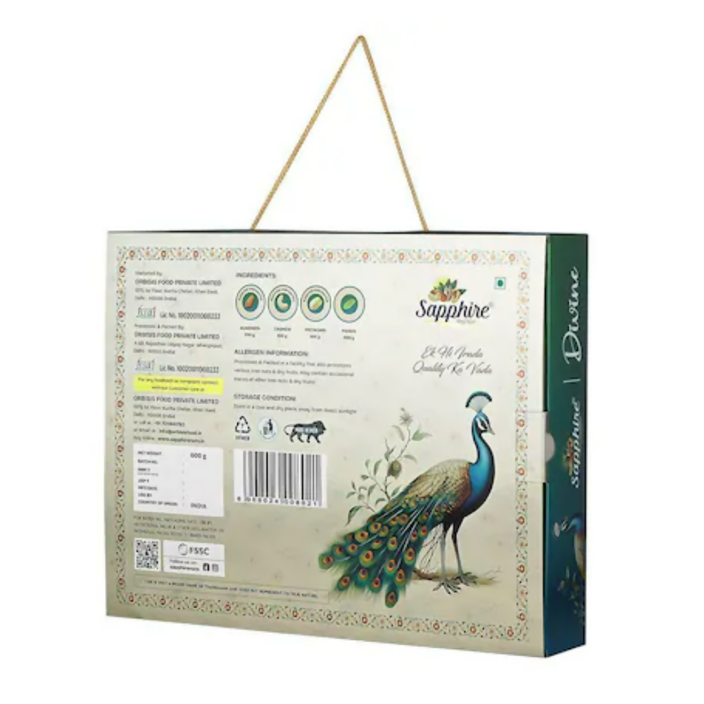 Sapphire Dry Nuts Divine Assorted Dry Fruit Gift Pack