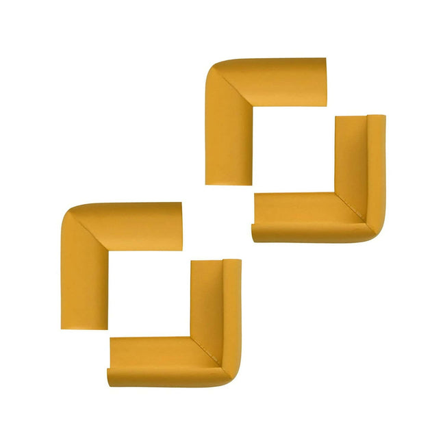 Safe-O-Kid Corner Guardscushions, U Shaped, Large Size Extra Thick, Yellow Hover Image