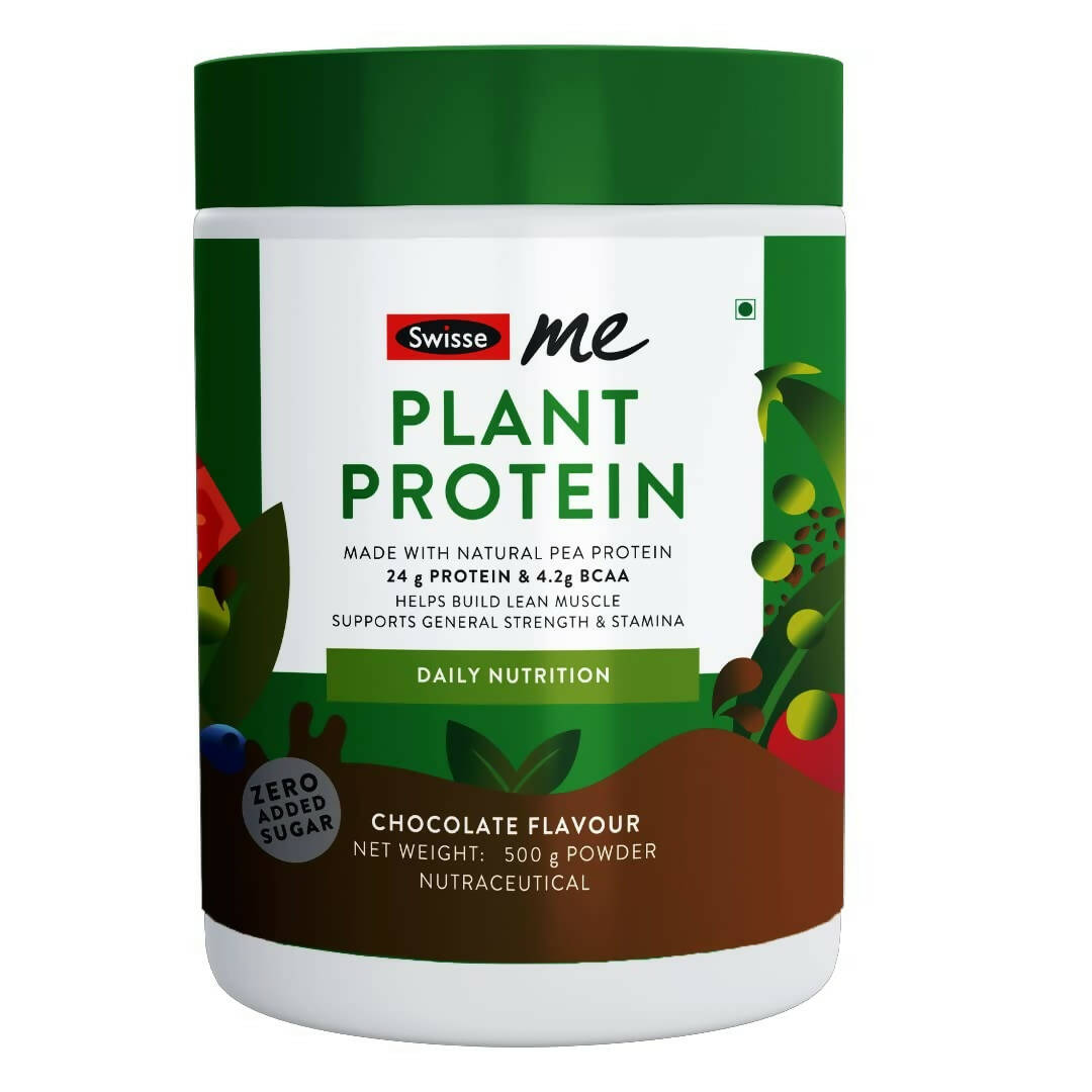 Swisseme Plant Protein Powder - Daily Nutrition For Men & Women