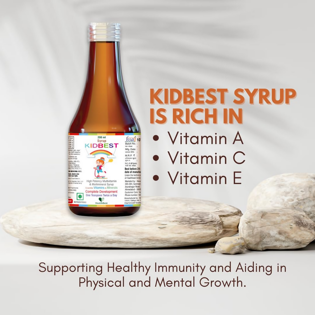 HealthBest Multivitamin Syrup For Kids