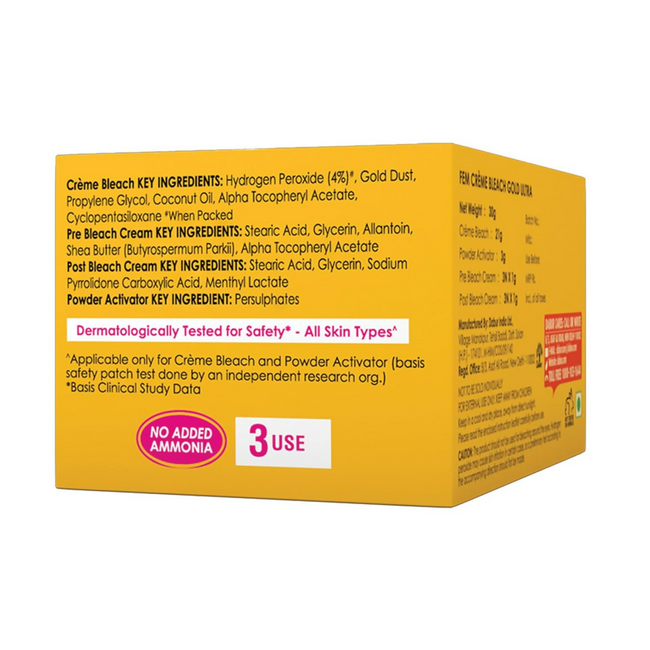 Fem Fairness (Gold Ultra) Crème Bleach Main Image