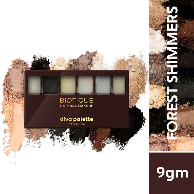 Biotique Diva Palette Eye Shadow - Forest Shimmers Main Image