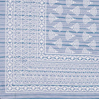 Rudra Bazaar Grey 210 TC Cotton Double King Bedsheet With 2 Pillow Covers