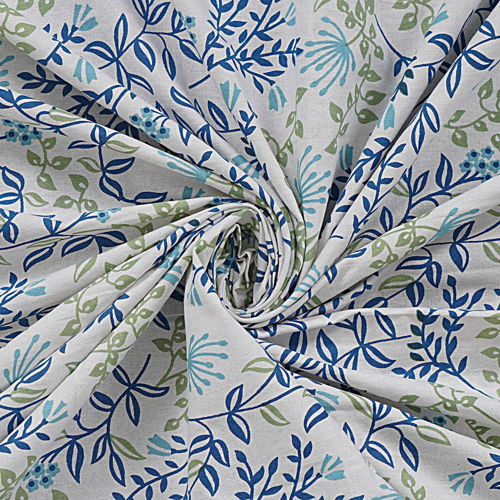 Rudra Bazaar Green 210 TC Cotton Double King Bedsheet With 2 Pillow Covers