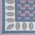 Rudra Bazaar Multi 210 TC Cotton Double King Bedsheet With 2 Pillow Covers