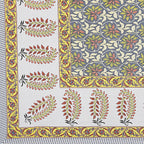 Rudra Bazaar Multi 210 TC Cotton Double King Bedsheet With 2 Pillow Covers