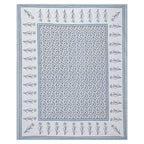 Rudra Bazaar Grey 210 TC Cotton Double King Bedsheet With 2 Pillow Covers