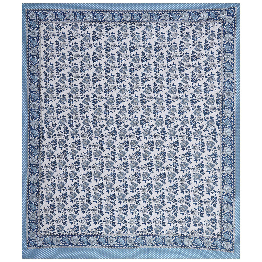 Rudra Bazaar Brown 210 TC Cotton Double King Bedsheet With 2 Pillow Covers