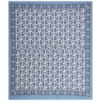 Rudra Bazaar Brown 210 TC Cotton Double King Bedsheet With 2 Pillow Covers