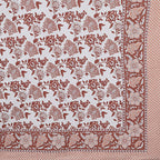 Rudra Bazaar Sea Green 210 TC Cotton Double King Bedsheet With 2 Pillow Covers