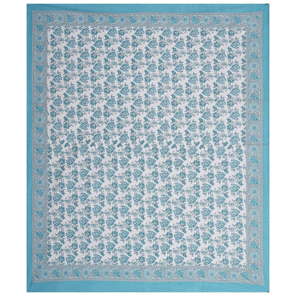 Rudra Bazaar Pink 210 TC Cotton Double King Bedsheet With 2 Pillow Covers